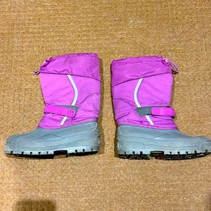 Girls LL Bean winter boots Kids size 5